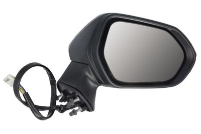 Zijspiegel Rechts (elektrisch, in reliëf, assistent rijstrookverandering, under-coated, met geheugen, met indicator) past: TOYOTA COROLLA E21, COROLLA SDN E21 03.18-05.22