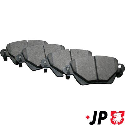 комплект спирачно феродо, дискови спирачки JP GROUP 1563700210