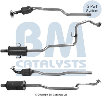 Catalytic Converter BM Catalysts BM92625H