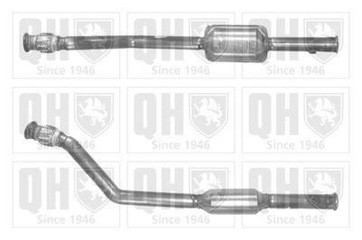 QUINTON HAZELL QCAT91231H Катализатор  для PEUGEOT 406 (8B) 2.0 16V HPi