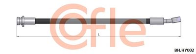 Тормозной шланг COFLE 92.BH.HY002 для HYUNDAI i30
