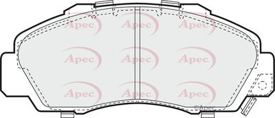 Brake Pad Set APEC PAD737