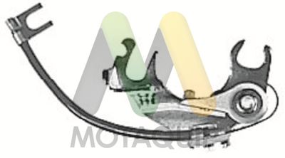 Контактная группа, распределитель зажигания MOTAQUIP LVCS298 для TOYOTA STARLET