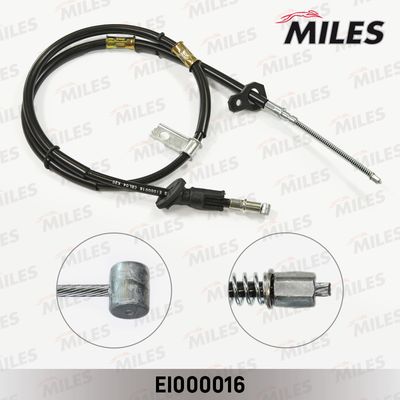 Тросик, cтояночный тормоз MILES EI000016