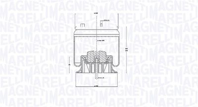 MAGNETI MARELLI Federbalg, Luftfederung