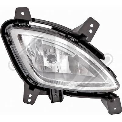 Противотуманная фара DIEDERICHS 6852188 для HYUNDAI i20