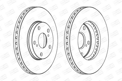 BREMSSCHEIBE CHAMPION 561676CH 1