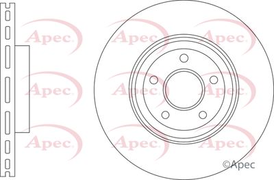 Brake Disc APEC DSK3480