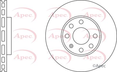 Brake Disc APEC DSK809