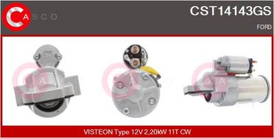 STARTER CASCO CST14143GS
