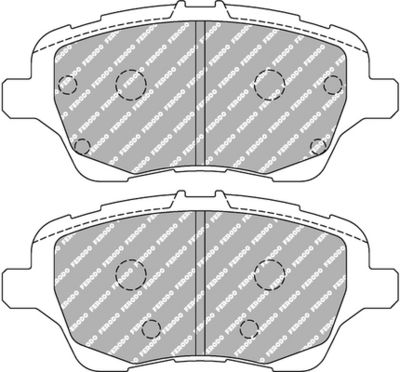 BREMSBELAGSATZ SCHEIBENBREMSE