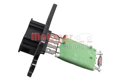 Odpor, vnitřní tlakový ventilátor METZGER AUTOTEILE 0917383