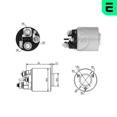 Elektromagnetický spínač, startér ERA ZM3494