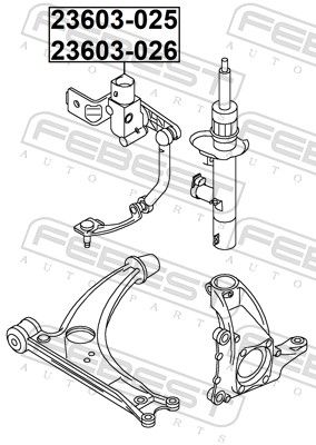 SENZOR REGLARE FARURI FEBEST 23603025 1