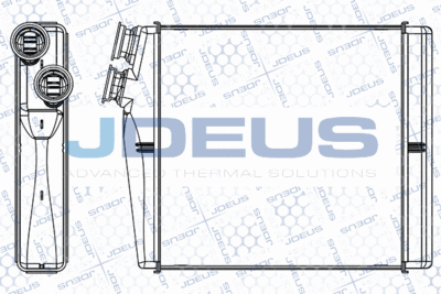 JDEUS M-2310560 Радиатор печки  для LAND ROVER FREELANDER (Ленд ровер Фрееландер)