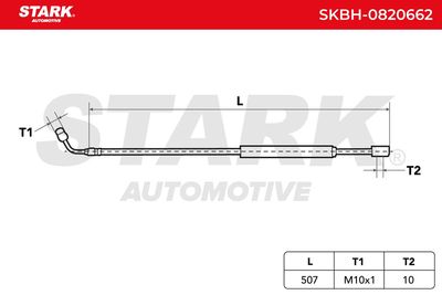 спирачен маркуч STARK SKBH-0820662