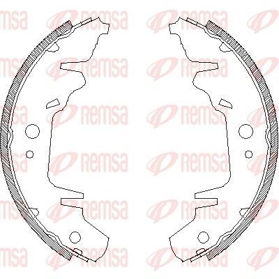 Brake Shoe 4020.00