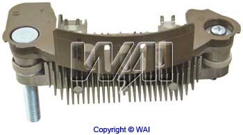 Pont de diodes d'alternateur WAI — 12V, 11,989cm