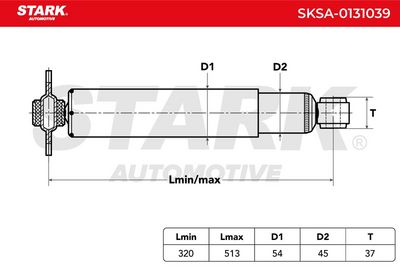 амортисьор STARK SKSA-0131039