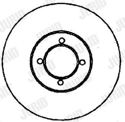 BREMSSCHEIBE JURID 561318J 1