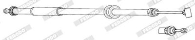 CABLU FRANA DE PARCARE FERODO FHB434538 1