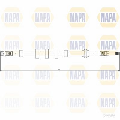 Brake Hose NAPA NBH1098