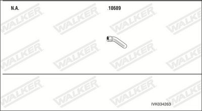 ABGASANLAGE WALKER IVK034263