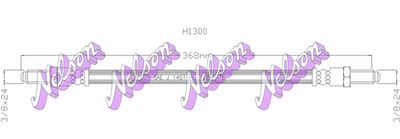 спирачен маркуч KAWE H1300