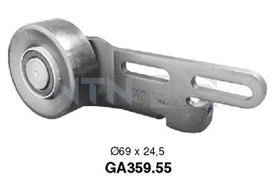 Rolka napinacza, pasek klinowy wielorowkowy SNR GA359.55