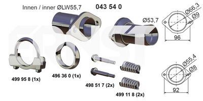 SET REPARATIE TEAVA DE EVACUARE