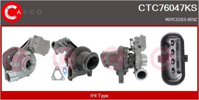 COMPRESOR SISTEM DE SUPRAALIMENTARE CASCO CTC76047KS