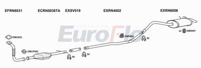 Układ wydechowy EUROFLO RNKAN19D6001B