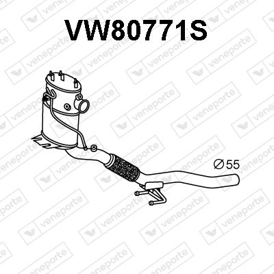 FILTRU FUNINGINE/PARTICULE SIST.DE ESAPAMENT