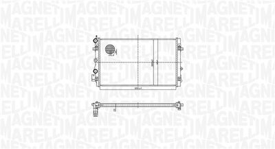 MAGNETI MARELLI Kühler, Motorkühlung