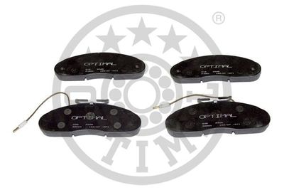 Комплект тормозных колодок, дисковый тормоз OPTIMAL BP-09465 для RENAULT MASTER