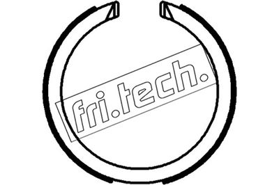 Zestaw szczęk hamulcowych, hamulec postojowy FRI.TECH. 1253.712