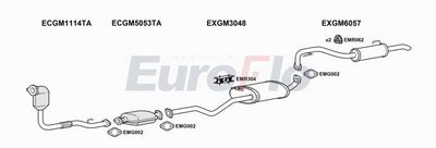 Układ wydechowy EUROFLO VLFRO22D3001F