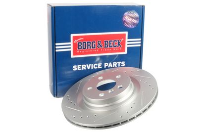 спирачен диск BORG & BECK BBD6371S