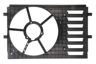 Radiator ventilator behuizing