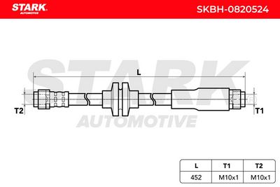 спирачен маркуч STARK SKBH-0820524