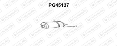 VENEPORTE PG45137 Глушитель выхлопных газов  для PEUGEOT 309 II (3C, 3A) 1.1