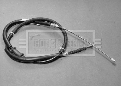 Тросик, cтояночный тормоз BORG & BECK BKB1974 для FIAT BRAVA