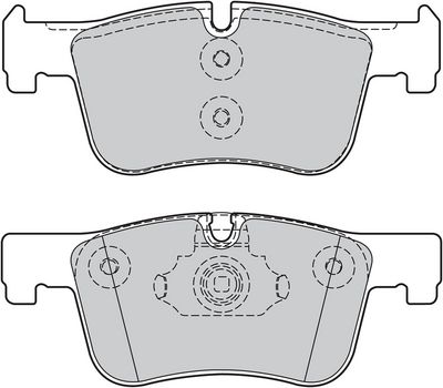 BREMSBELAGSATZ SCHEIBENBREMSE VALEO 601310 1