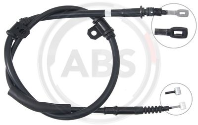 Тросик, cтояночный тормоз A.B.S. K17432 для HYUNDAI TRAJET
