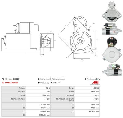 STARTER AS-PL S3220S 4