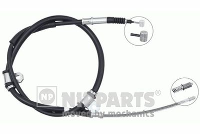 Тросик, cтояночный тормоз NIPPARTS J19227 для HYUNDAI TRAJET