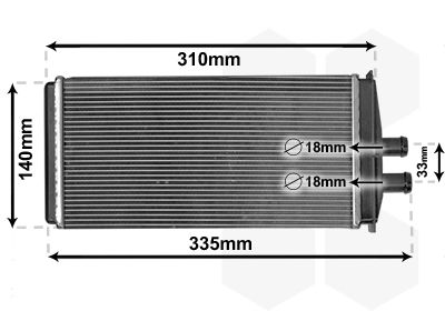 WäRMETAUSCHER INNENRAUMHEIZUNG