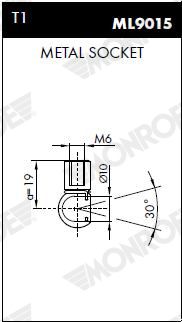 GASFEDER KOFFER-/LADERAUM MONROE ML5787 5