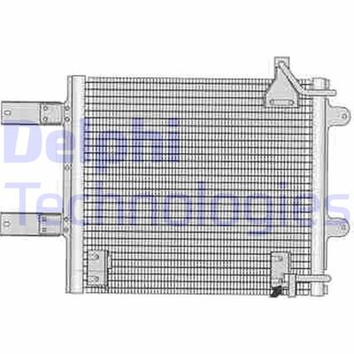 Kondensor, klimatanläggning DELPHI TSP0225373