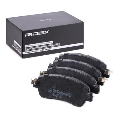 комплект спирачно феродо, дискови спирачки RIDEX 402B1137